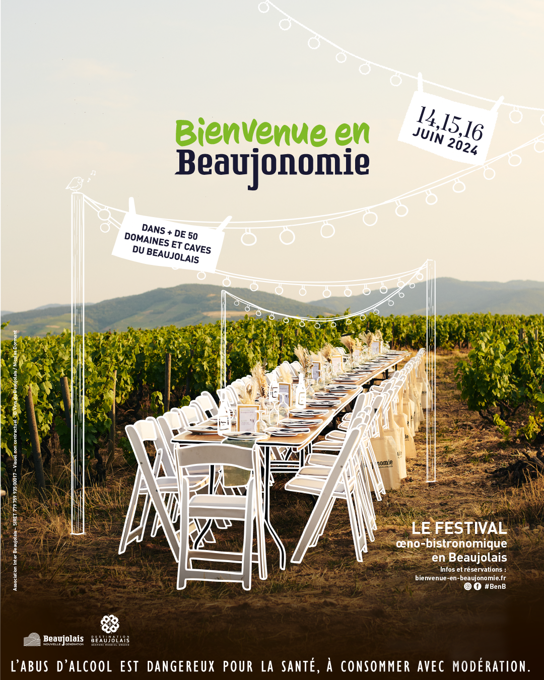 Bienvenue en Beaujonomie            Dîners chez le vigneron